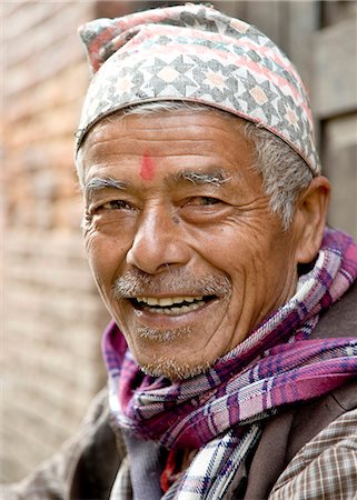 elderly portrait - Portrait of Krishna Bharadhe, Bhaktapur, Nepal, Asia Stock Photo - Rights-Managed, Code: 841-06503125