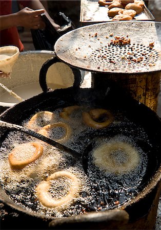 Fried food stall, Bhaktapur, Nepal, Asia Stock Photo - Rights-Managed, Code: 841-06503127