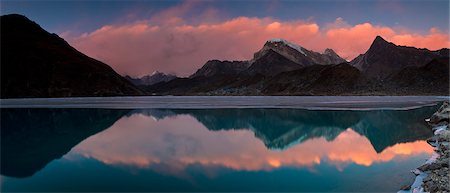 Dudh Pokhari Lake, Gokyo, Solu Khumbu (Everest) Region, Nepal, Himalayas, Asia Stock Photo - Rights-Managed, Code: 841-06503200