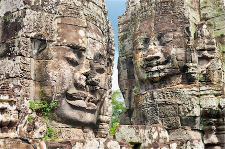 simsearch:841-07523329,k - The Bayon, Angkor Thom, Angkor, UNESCO World Heritage Site, Siem Reap, Cambodia, Indochina, Southeast Asia, Asia Foto de stock - Con derechos protegidos, Código: 841-06503386