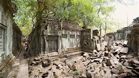simsearch:841-06502522,k - Ta Prohm Temple, Angkor, UNESCO World Heritage Site, Siem Reap, Cambodia, Indochina, Southeast Asia, Asia Stock Photo - Rights-Managed, Code: 841-06503418