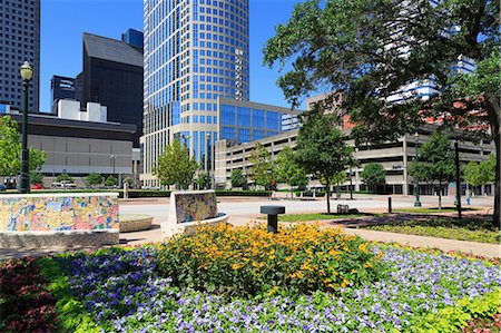 Market Square Park, Houston, Texas, United States of America, North America Stock Photo - Rights-Managed, Code: 841-06616608