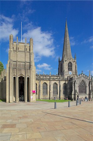 simsearch:841-06805788,k - Sheffield Cathedral, Sheffield, South Yorkshire, Yorkshire, England, United Kingdom, Europe Stock Photo - Rights-Managed, Code: 841-06616929