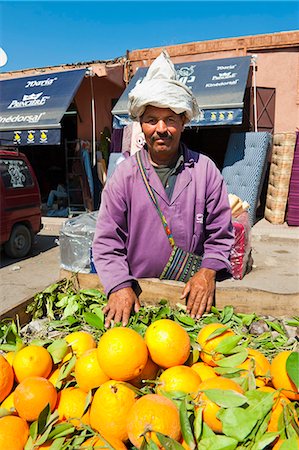 people of marrakech - Orange seller, Marrakech (Marrakesh), Morocco, North Africa, Africa Stock Photo - Rights-Managed, Code: 841-06804555