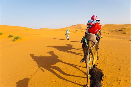 Erg Chebbi Desert, Sahara Desert near Merzouga, Morocco, North Africa, Africa Stock Photo - Rights-Managed, Code: 841-06804623