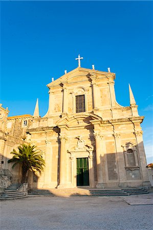 simsearch:841-07204677,k - Church of St. Ignatius, Old Town, UNESCO World Heritage Site, Dubrovnik, Dalmatia, Croatia, Europe Stock Photo - Rights-Managed, Code: 841-06804673