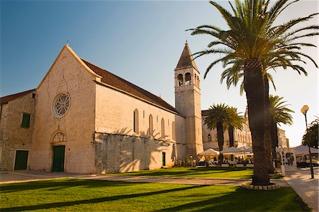 simsearch:841-07204677,k - Church and Monastery of St. Dominic, Trogir Old Town, UNESCO World Heritage Site, Dalmatian Coast, Croatia, Europe Stock Photo - Rights-Managed, Code: 841-06804804