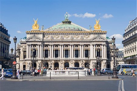 people opera - Opera Garnier, Paris, France, Europe Stock Photo - Rights-Managed, Code: 841-06805502