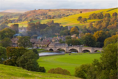 rolling hills - Burnsall, Yorkshire Dales National Park, Yorkshire, England, United Kingdom, Europe Stock Photo - Rights-Managed, Code: 841-06805564