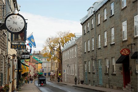 simsearch:841-06804846,k - A view of Rue St. Louis in the Old Town, UNESCO World Heritage Site, Quebec City, Quebec Province, Canada, North America Stock Photo - Rights-Managed, Code: 841-06805624