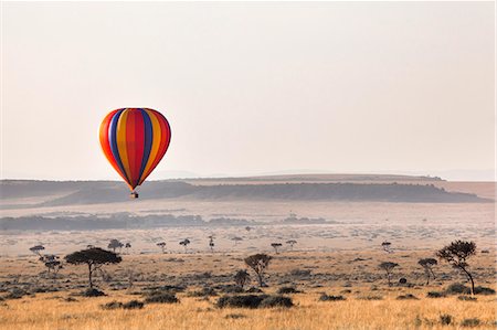 simsearch:873-06440549,k - Dawn hot air balloon ride, Masai Mara National Reserve, Kenya, East Africa, Africa Photographie de stock - Rights-Managed, Code: 841-06806101