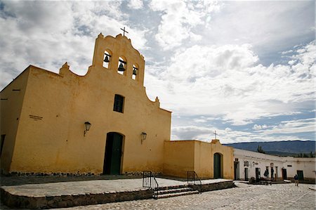 simsearch:841-07081829,k - San Jose de Cachi church located at the main square in Cachi, Salta Province, Argentina, South America Stock Photo - Rights-Managed, Code: 841-06806191