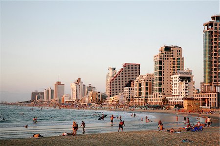 Beach, Tel Aviv, Israel, Middle East Stock Photo - Rights-Managed, Code: 841-06806279