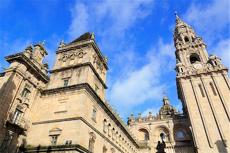 simsearch:841-07083026,k - Cathedral, Santiago de Compostela, UNESCO World Heritage Site, Galicia, Spain, Europe Photographie de stock - Rights-Managed, Code: 841-06806566