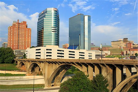 Downtown skyline, Knoxville, Tennessee, United States of America, North America Stock Photo - Rights-Managed, Code: 841-06806560