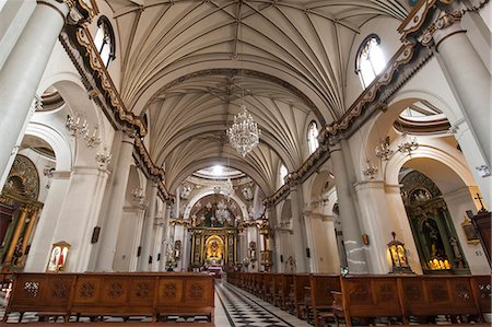 The Church of Santo Domingo, Lima, Peru, South America Stock Photo - Rights-Managed, Code: 841-06806692