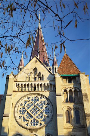 simsearch:841-06806761,k - Lausanne Cathedral, Lausanne, Vaud, Switzerland, Europe Stock Photo - Rights-Managed, Code: 841-06806760
