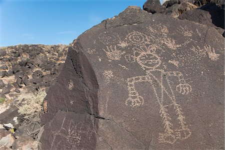Petroglyph National Monument, New Mexico, United States of America, North America Stock Photo - Rights-Managed, Code: 841-06806822