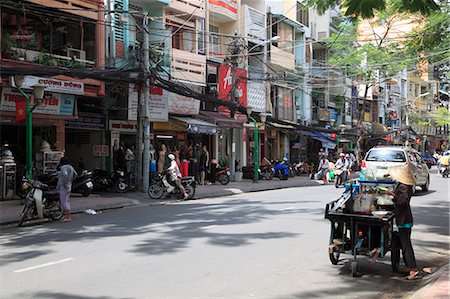 Pham Ngu Lao, Backpacker District, Ho Chi Minh City (Saigon), Vietnam, Indochina, Southeast Asia, Asia Stock Photo - Rights-Managed, Code: 841-06806998