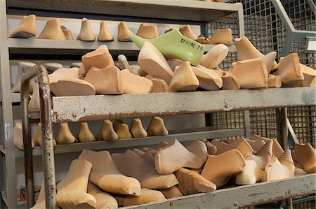 shoes - Wood model laboratory at Cercal footwear school, San Mauro Pascoli, Emilia-Romagna, Italy, Europe Stock Photo - Rights-Managed, Code: 841-06807360