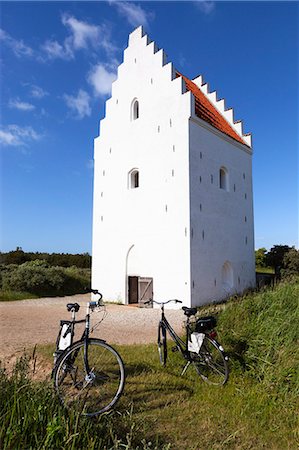 simsearch:841-07081829,k - Tower of Den Tilsandede Kirke (Buried Church) buried by sand drifts, Skagen, Jutland, Denmark, Europe Stock Photo - Rights-Managed, Code: 841-07084095