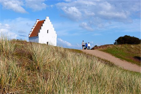 simsearch:841-07081829,k - Tower of Den Tilsandede Kirke (Buried Church) buried by sand drifts, Skagen, Jutland, Denmark, Scandinavia, Europe Stock Photo - Rights-Managed, Code: 841-07084096