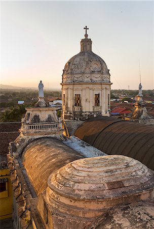simsearch:841-07084298,k - View from the Merced bell tower in Granada, Nicaragua, Central America Stock Photo - Rights-Managed, Code: 841-07084157