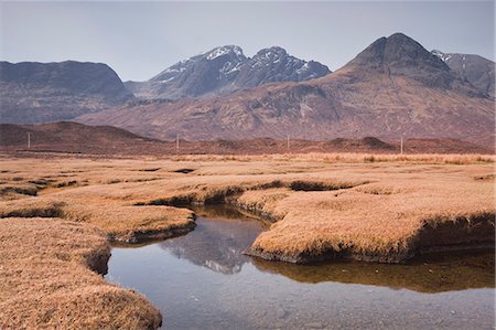 simsearch:841-06449943,k - Loch Slapin and the mountain range of Strathaird on the Isle of Skye, Inner Hebrides, Scotland, United Kingdom, Europe Stock Photo - Rights-Managed, Code: 841-07084267