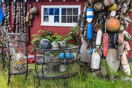 The Norwegian fishing town of Petersburg, Southeast Alaska, USA Stock Photo - Rights-Managed, Code: 841-07080870