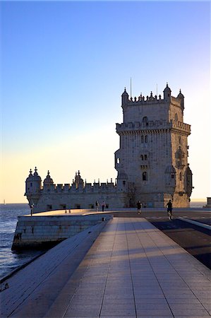 portugal people and culture - Torre de Belem, Belem, Portugal, South West Europe Stock Photo - Rights-Managed, Code: 841-07081034