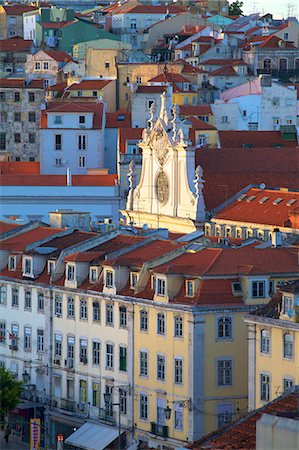 St. Dominic's Church, Lisbon, Portugal, South West Europe Stock Photo - Rights-Managed, Code: 841-07081041