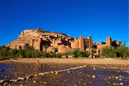 simsearch:841-07083294,k - Ait-Benhaddou Kasbah, Morocco, North Africa Stock Photo - Rights-Managed, Code: 841-07081104