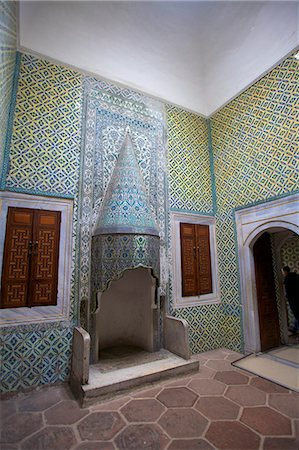 Fireplace in Queen Mother's Apartment, Topkapi Harem, Topkapi Palace, UNESCO World Heritage Site, Istanbul, Turkey, Europe Stock Photo - Rights-Managed, Code: 841-07081333