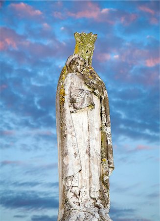 Our Lady of Penrhys statue, Rhondda Valley, Glamorgan, Wales, United Kingdom, Europe Stock Photo - Rights-Managed, Code: 841-07081944