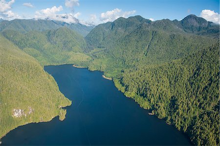 Coastal scenery in Great Bear Rainforest, British Columbia, Canada, North America Stock Photo - Rights-Managed, Code: 841-07082817