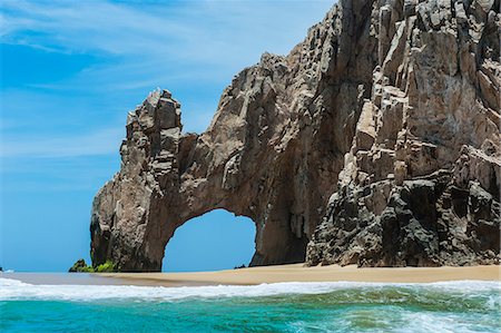 Lands End rock formation, Los Cabos, Baja California, Mexico, North America Stock Photo - Rights-Managed, Code: 841-07083450