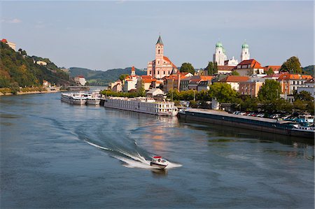 simsearch:841-07083487,k - River Danube, Passau, Bavaria, Germany, Europe Stock Photo - Rights-Managed, Code: 841-07083464