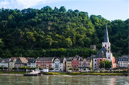 simsearch:841-07083487,k - Village of Bacharach in the Rhine valley, Rhineland-Palatinate, Germany, Europe Stock Photo - Rights-Managed, Code: 841-07083484