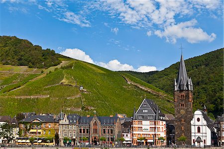 simsearch:841-07083487,k - Bernkastel-Kues on the River Moselle, Rhineland-Palatinate, Germany, Europe Stock Photo - Rights-Managed, Code: 841-07083496