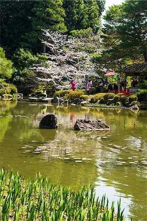 Okazaki Park in the Heian Jingu shrine, Kyoto, Japan, Asia Stock Photo - Rights-Managed, Code: 841-07083713