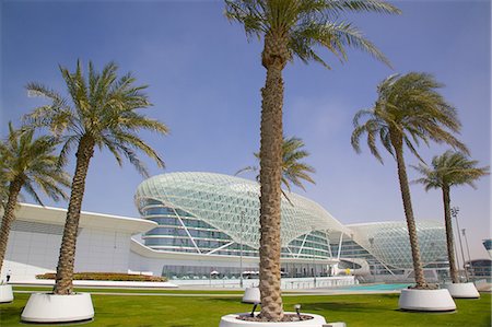 futuristic city - Viceroy Hotel, Yas Island, Abu Dhabi, United Arab Emirates, Middle East Stock Photo - Rights-Managed, Code: 841-07083920