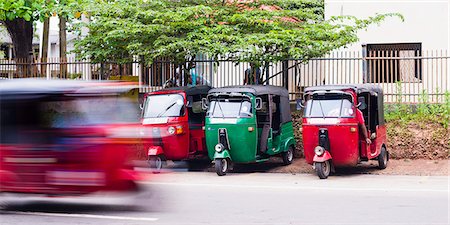 simsearch:841-07204251,k - A tuk tuk speeding through the streets, Anuradahapura, North Central Province, Sri Lanka, Asia Stock Photo - Rights-Managed, Code: 841-07204259