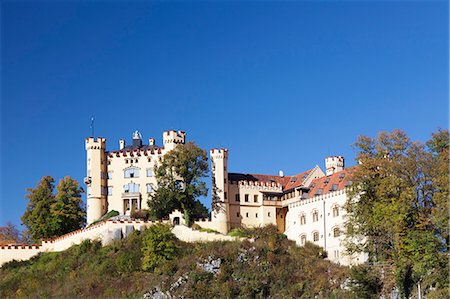 simsearch:841-07589927,k - Hohenschwangau Castle, Hohenschwangau, Fussen, Ostallgau, Allgau, Bavaria, Germany, Europe Stock Photo - Rights-Managed, Code: 841-07204745