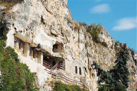 Rock monastery, Rusenski Lom National Park, Bulgaria, Europe Stock Photo - Rights-Managed, Code: 841-07205291