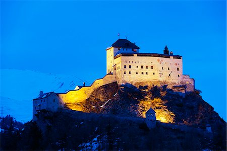 simsearch:841-07589927,k - Scuol Castle (Schloss Tarasp), Scuol-Tarasp, Graubunden, Swiss Alps, Switzerland, Europe Stock Photo - Rights-Managed, Code: 841-07205363