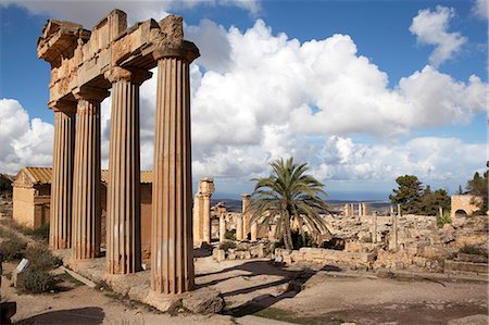 simsearch:841-07523215,k - The Temple of Demeter, Cyrene, UNESCO World Heritage Site, Libya, North Africa, Africa Foto de stock - Con derechos protegidos, Código: 841-07205382