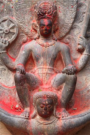 Vishnu and Garuda statue at Changu Narayan Temple, Bhaktapur, UNESCO World Heritage Site, Kathmandu Valley, Nepal, Asia Stock Photo - Rights-Managed, Code: 841-07205794