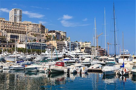simsearch:841-06806785,k - Monaco harbour, Monaco, Mediterranean, Europe Stock Photo - Rights-Managed, Code: 841-07205944