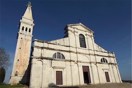 simsearch:841-07084298,k - St. Euphemia Cathedral, dating from the 18th century, and tower, Rovinj, Istria, Croatia, Europe Stock Photo - Rights-Managed, Code: 841-07206134
