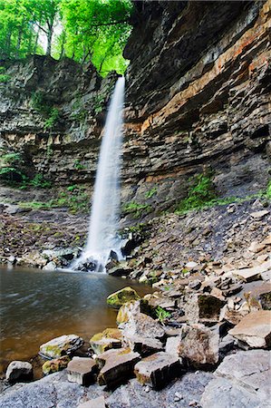 Hardraw Force in Wensleydale, Yorkshire Dales National Park, Yorkshire, England, United Kingdom, Europe Stock Photo - Rights-Managed, Code: 841-07206366